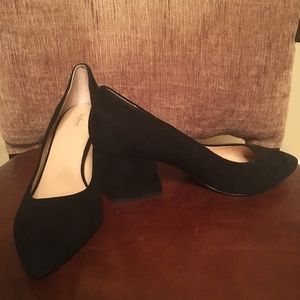 New Botkier Black Suede Pumps